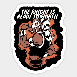 Chess Knight Sticker